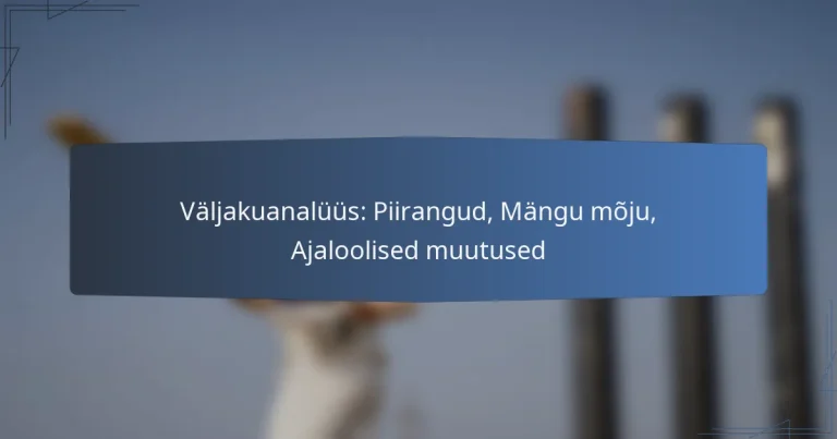 Väljakuanalüüs: Piirangud, Mängu mõju, Ajaloolised muutused
