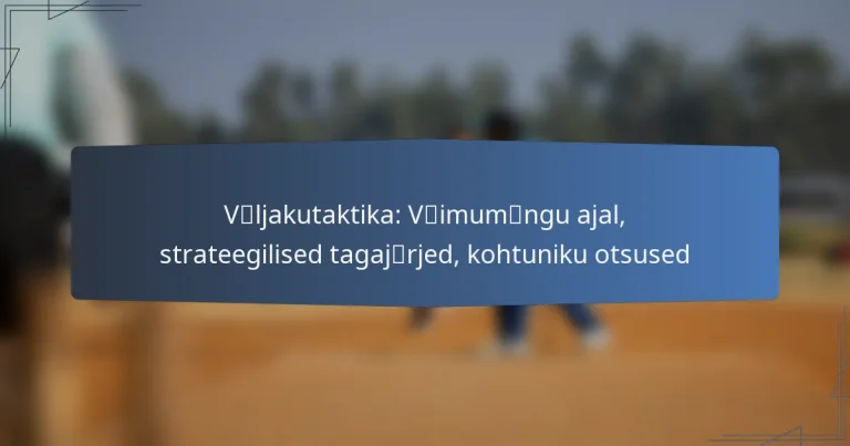 Väljakutaktika: Võimumängu ajal, strateegilised tagajärjed, kohtuniku otsused